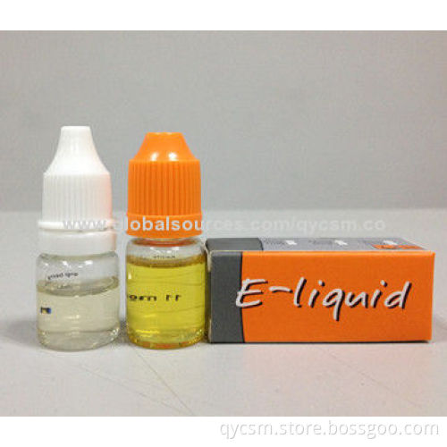Customized Electronic Cigarettes Refill Liquid, Compatible with eGo E Cigarette